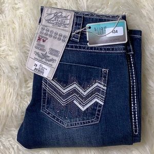Petrol Brenda Low Rise Boot Cut